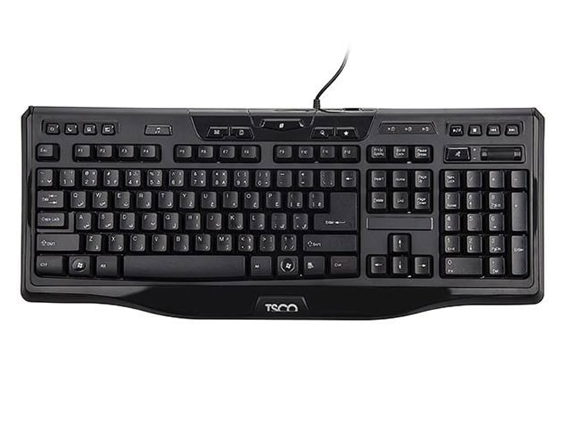 کیبورد حروف فارسی تسکو TSCO TK 8018 Keyboard