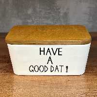 کره خوری سرامیکی مستطیل کارددار با درب چوبی