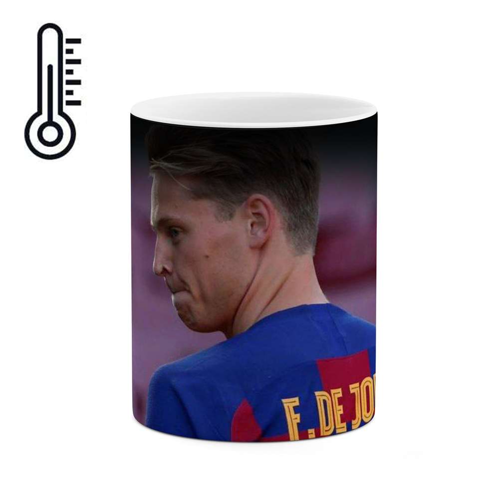 ماگ حرارتی طرح فوتبالیست De jong مدل mgph12205