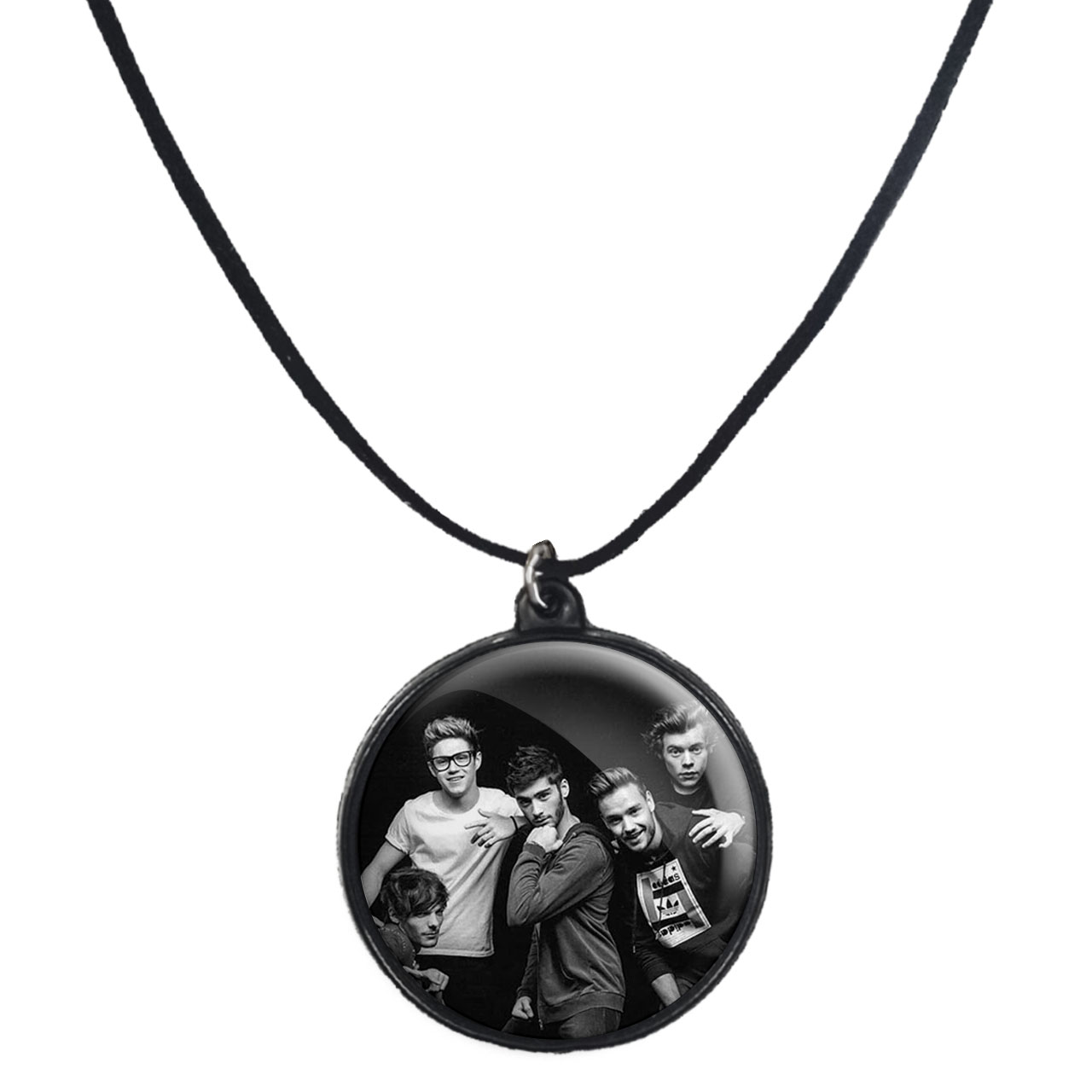 گردنبند پرمانه طرح One Direction کد pmb.13601 مدل دو طرفه