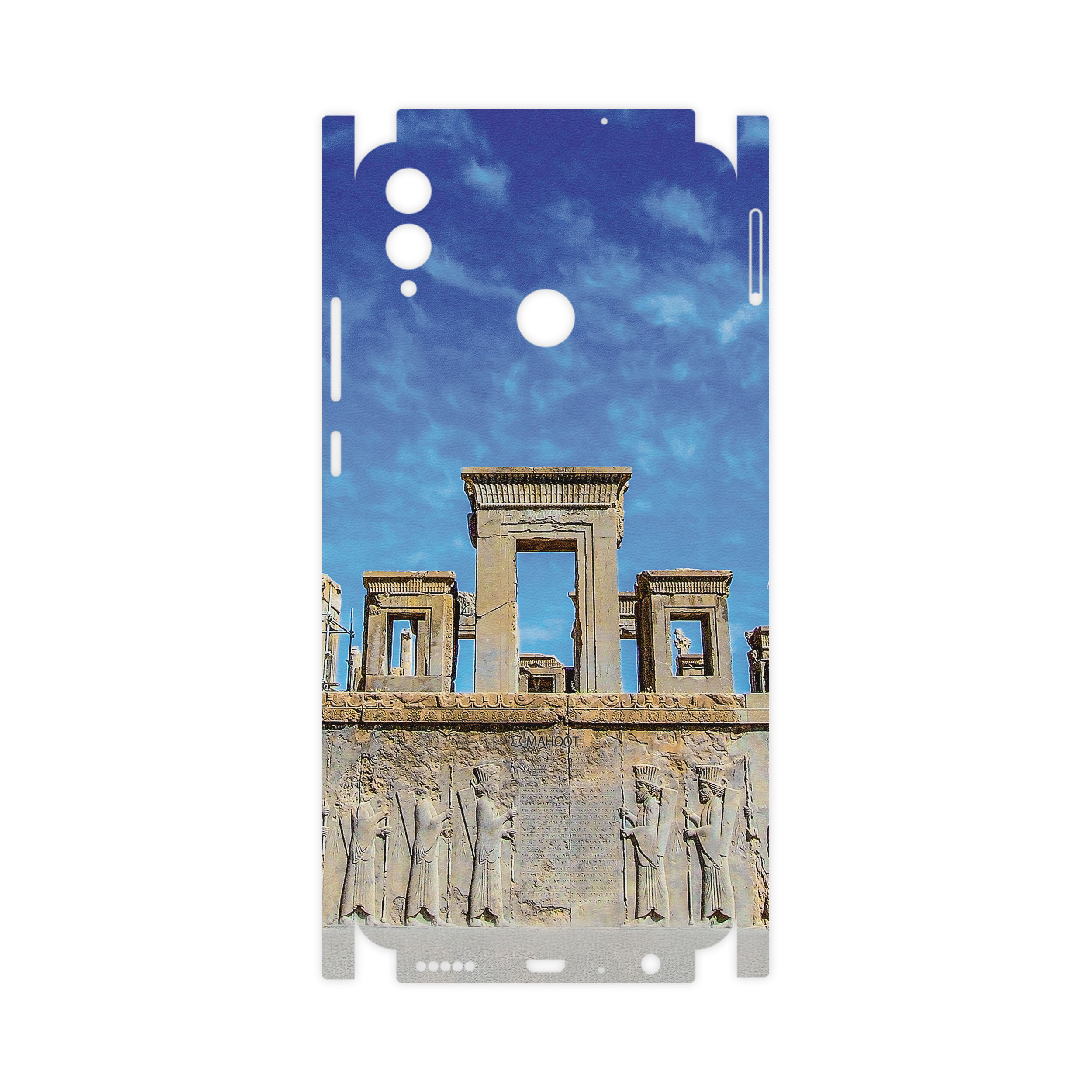 برچسب پوششی ماهوت مدل TAKHT-e-JAMSHID-FullSkin مناسب برای گوشی موبایل آنر 8X