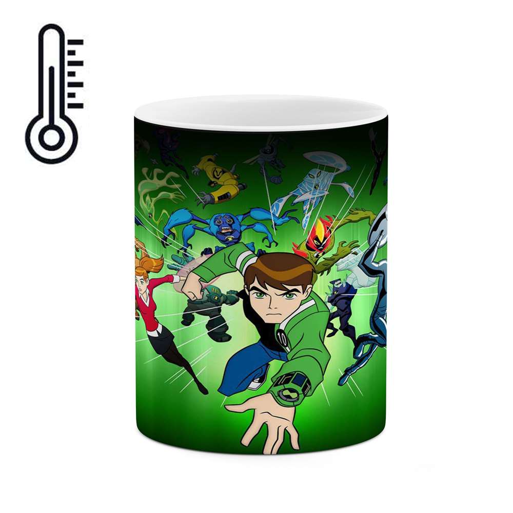 ماگ حرارتی طرح انیمیشن BenTen مدل mgph13126