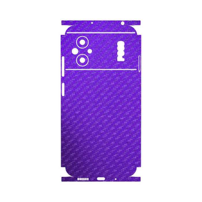 برچسب پوششی ماهوت مدل Purple-Fiber-FullSkin مناسب برای گوشی موبایل شیائومی Poco M5