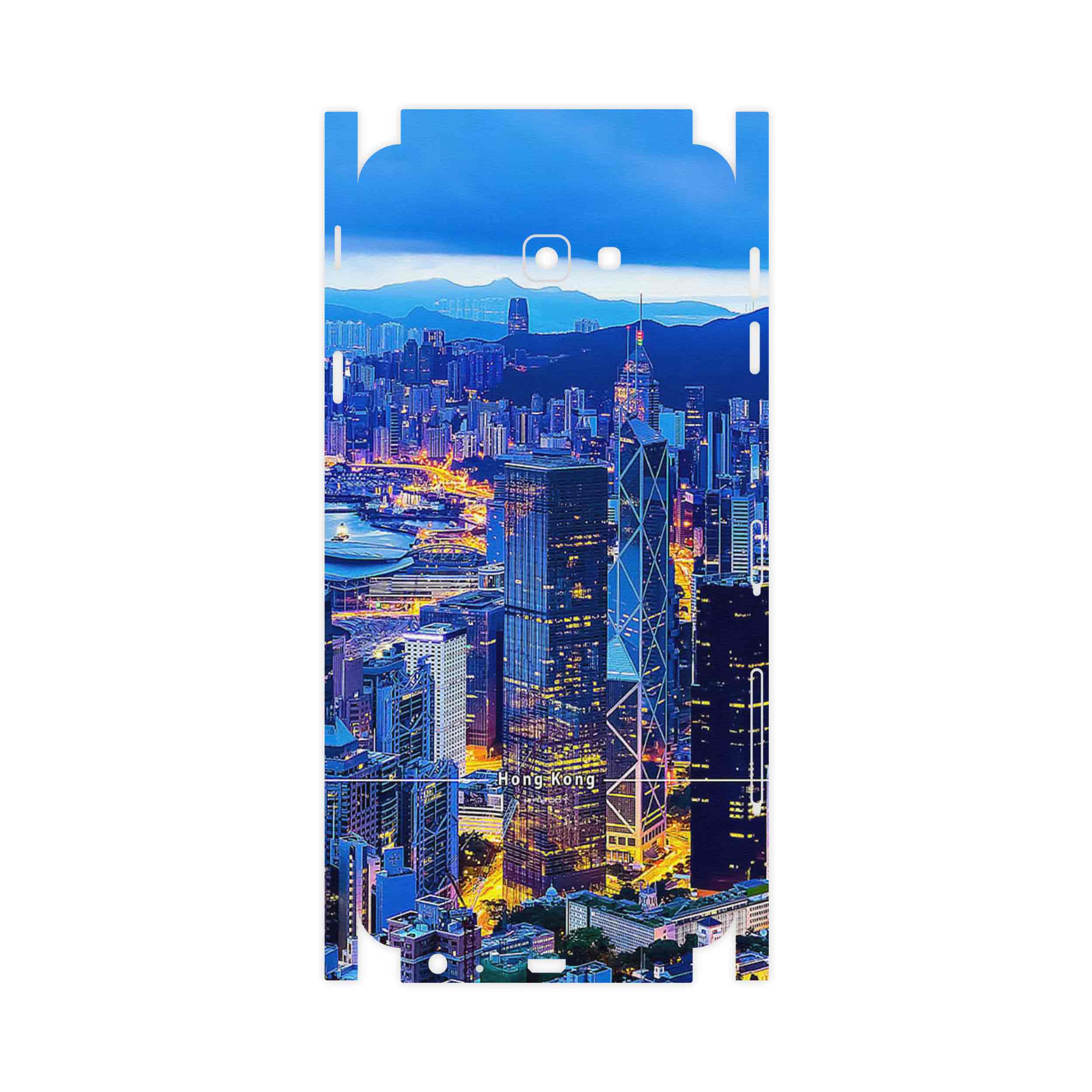 برچسب پوششی ماهوت مدل Hong Kong City-FullSkin مناسب برای گوشی موبایل سامسونگ Galaxy J4 Plus