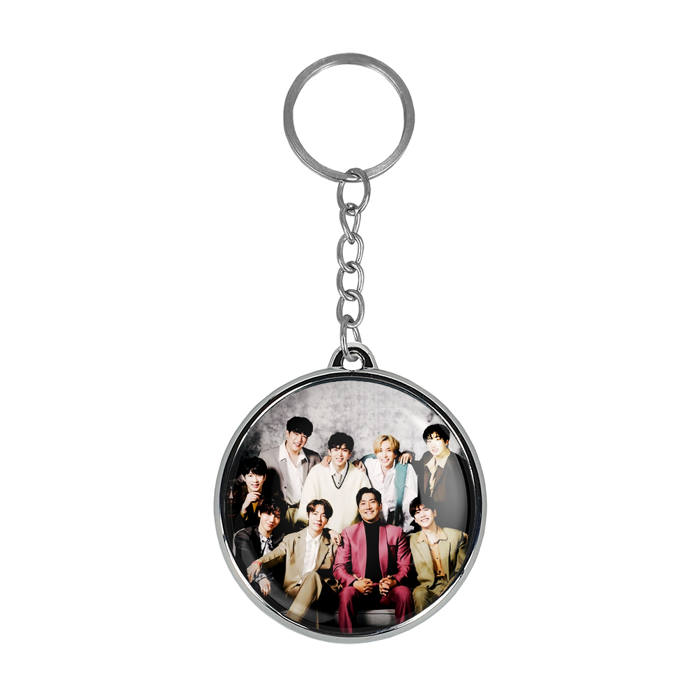 جاکلیدی خندالو طرح گروه سوپر جونیور مدل دوطرفه کد 1217312182