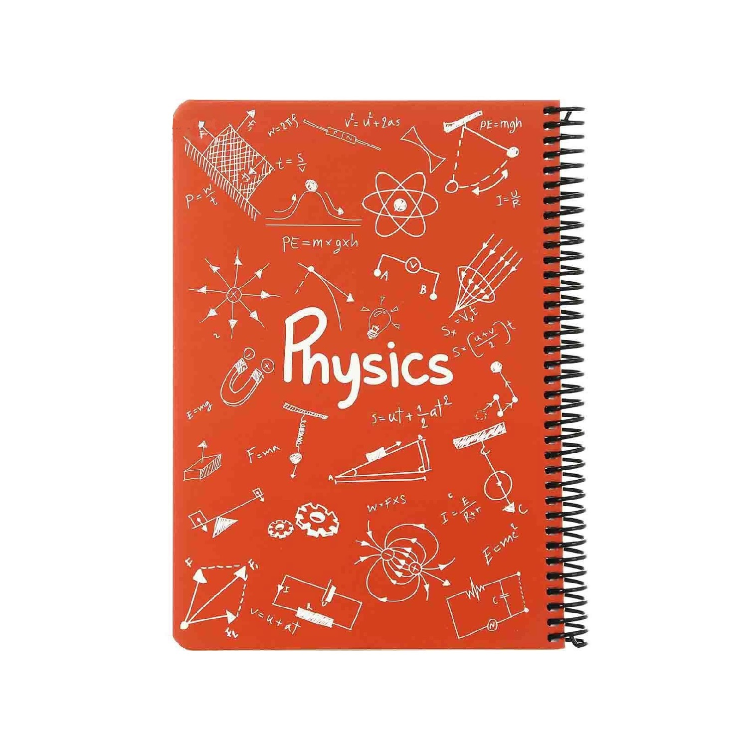 دفتر سیمی 100 برگ دات نوت طرح physics