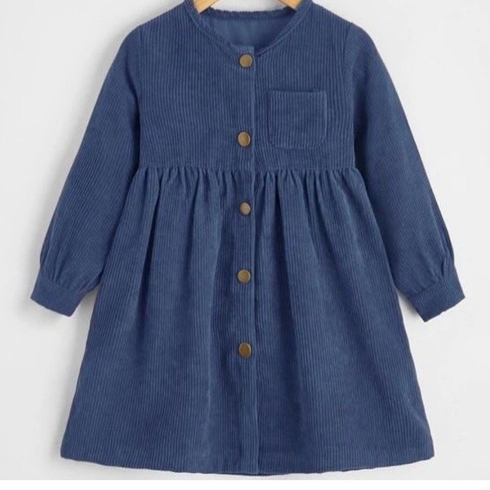 مانتودخترانه بسیار شیک و راحت در رنگ و سایز متنوع دو تا شش سال  