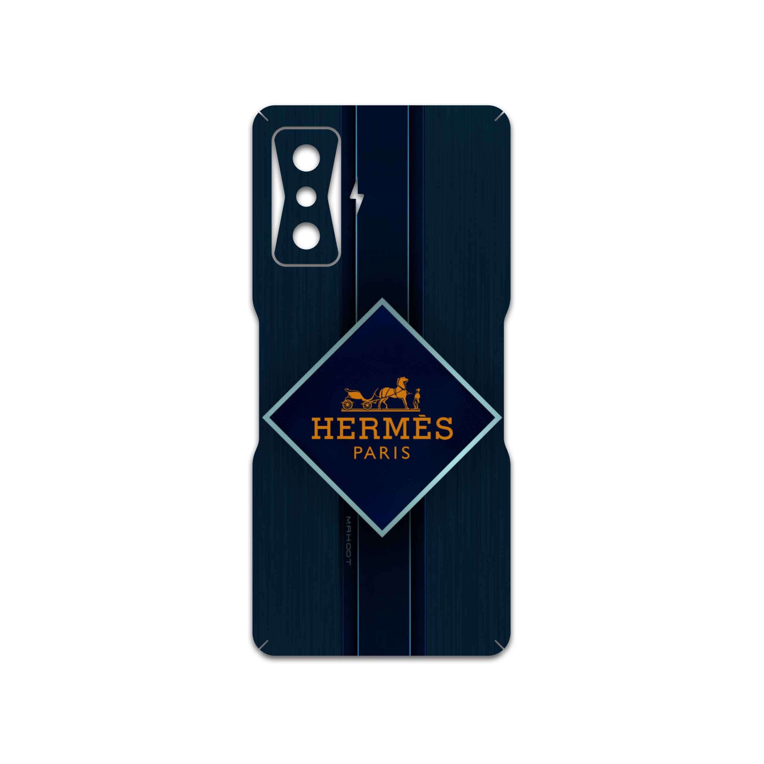 برچسب پوششی ماهوت مدل Hermes-Logo مناسب برای گوشی موبایل شیائومی Poco F4 GT 5G