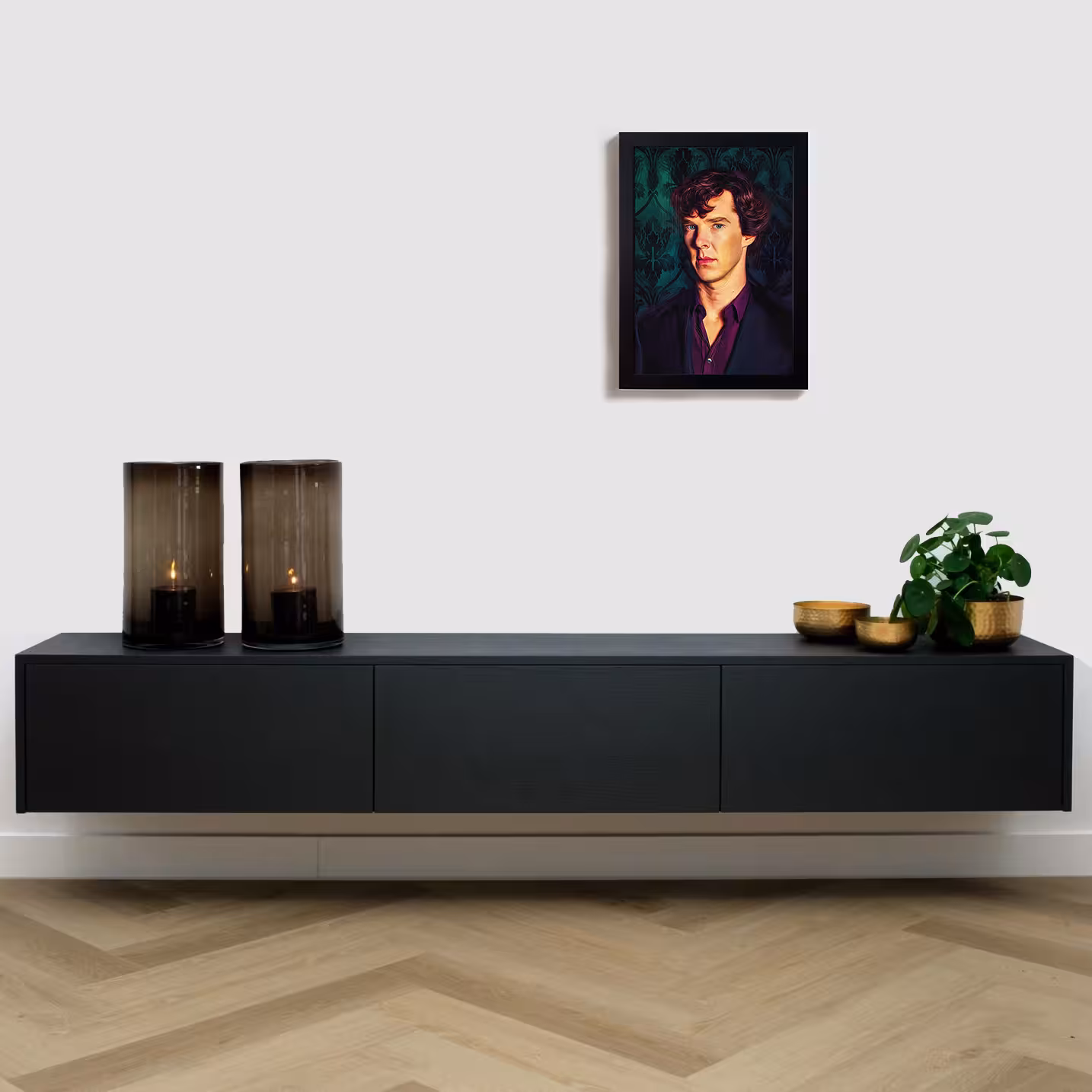 تابلو مدل سریال شرلوک هولمز sherlock B389