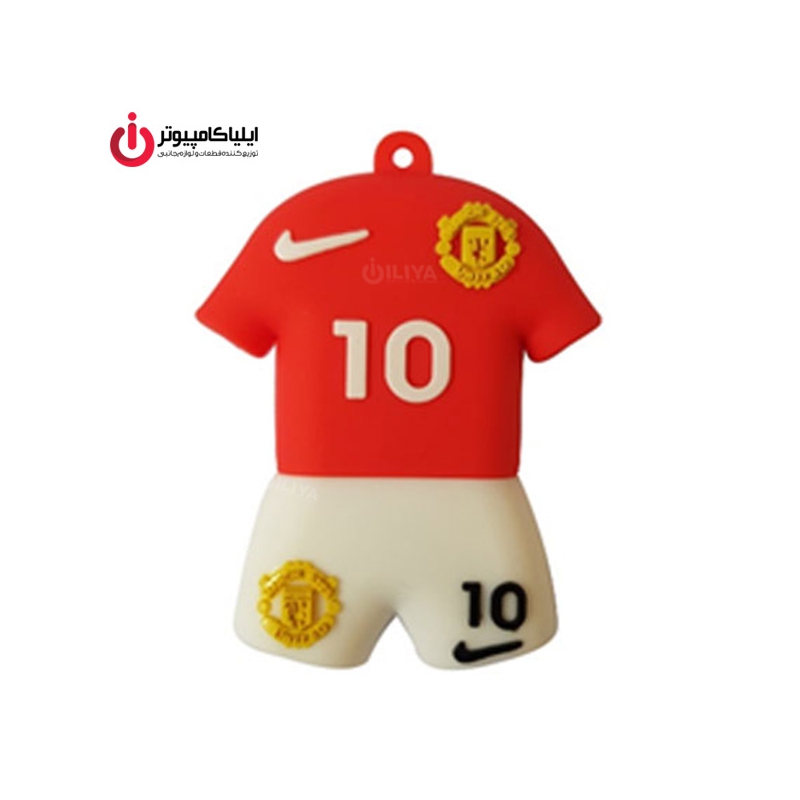 فلش مموری عروسکی کینگ فست مدل SP-15 طرح لباس منچستر یونایتد ظرفیت 32 گیگابایت