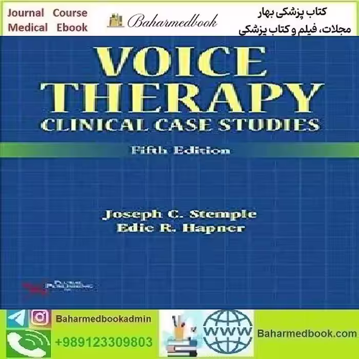 Voice Therapy Clinical Case Studies 2019 TRUE PDF price 1€ - کتاب پزشکی بهار
