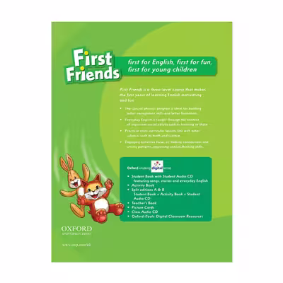 کتاب American English First Friends اثر Susan Lannuzzi انتشارات آرماندیس سه جلدی