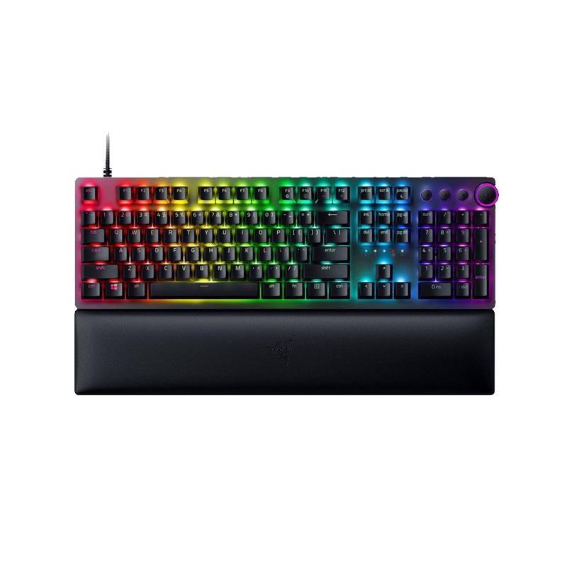 کیبورد مخصوص بازی ریزر HUNTSMAN V2 PURPLE SW