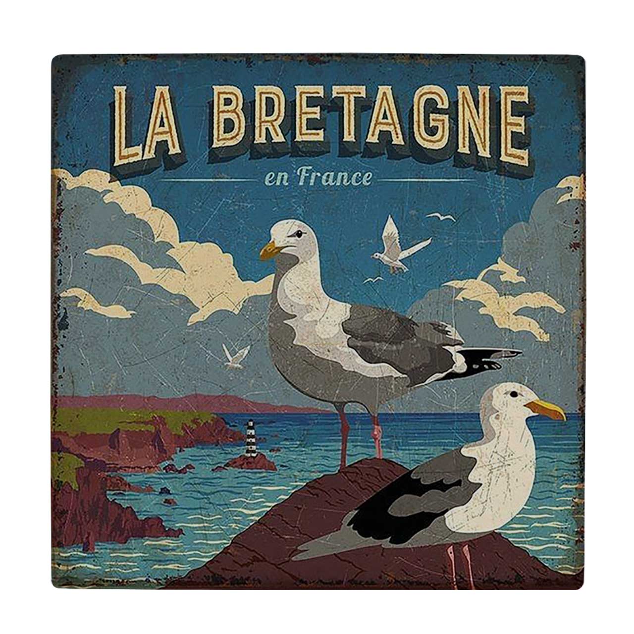 کاشی کارنیلا طرح مرغ های دریایی کد wkk2155