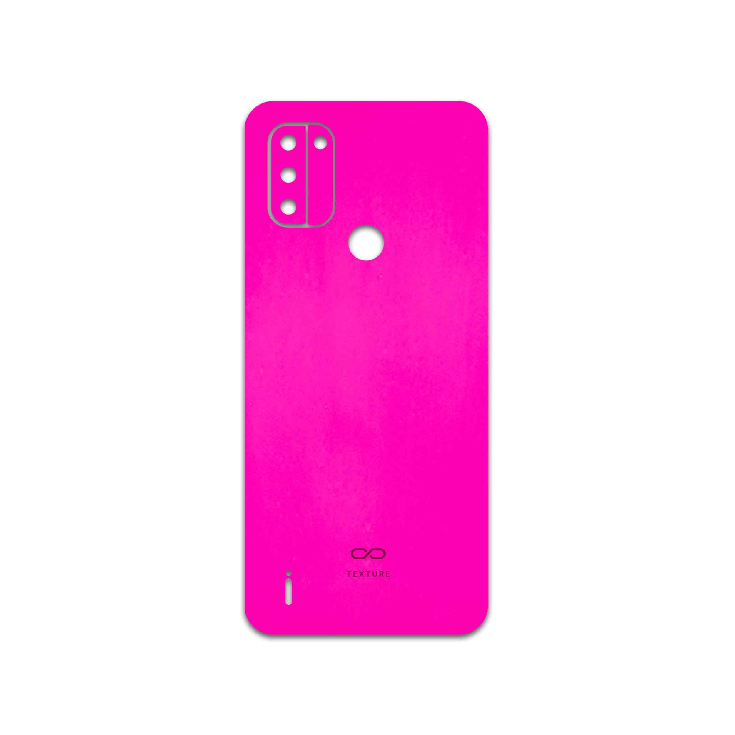 برچسب پوششی ماهوت مدل Phosphorus-Pink مناسب برای گوشی موبایل نوکیا C31