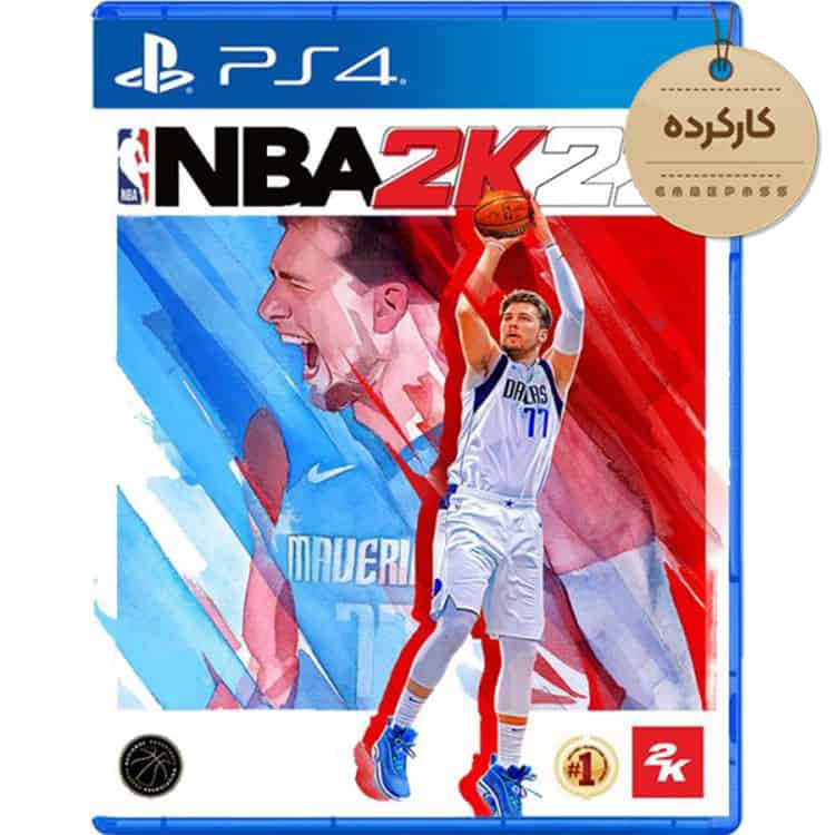 دیسک بازی NBA 2k22 کارکرده – مخصوص PS4