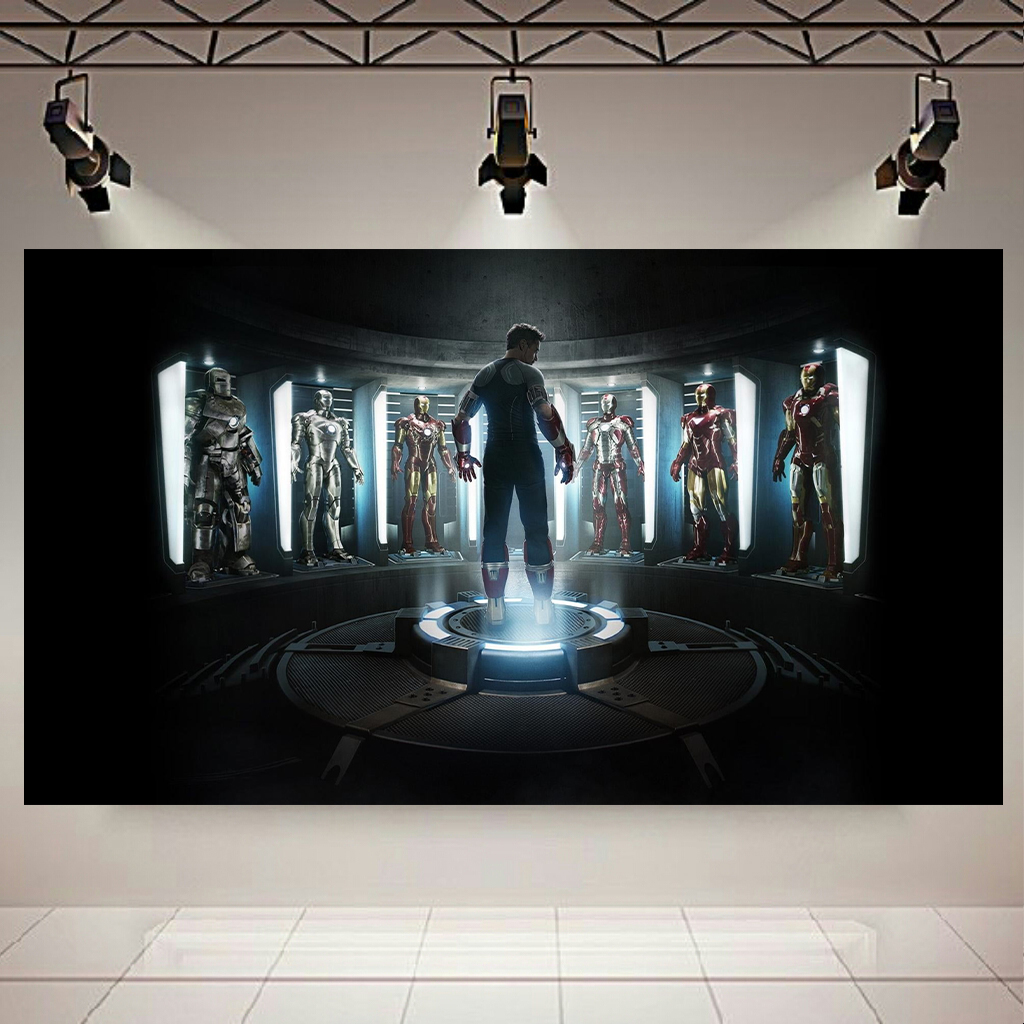 تابلو شاسی طرح فیلم سینمایی مدل Iron-man کد AR2990
