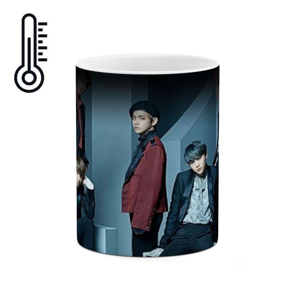 ماگ حرارتی طرح گروه موسیقی کره ای - کی پاپ -Kpop مدل mgph14362