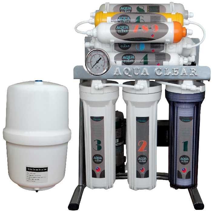دستگاه تصفیه کننده آب آکوآ کلیر مدل CHROME - AC5600