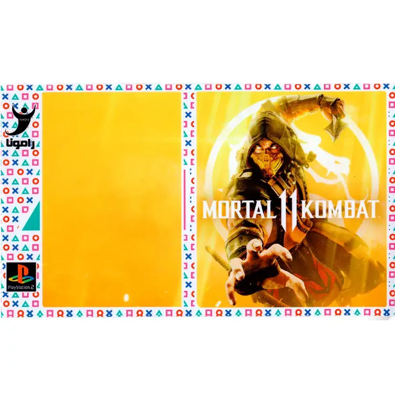 اسکین پلی استیشن 2 طرح Mortal Kombat 2
