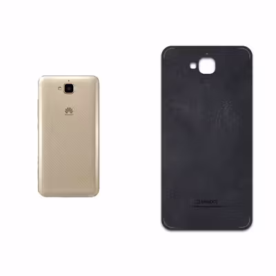 برچسب پوششی ماهوت مدل Graphite Buffalo Leather مناسب برای گوشی موبایل هوآوی Y6 Pro