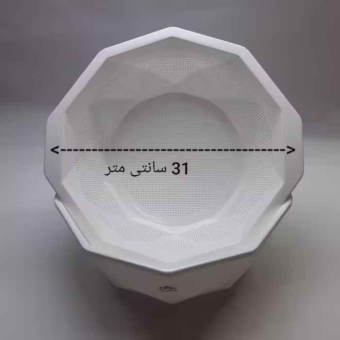 آبکش و آبگیر یزرگل مدل شش ضلعی مجموعه 3 عددی