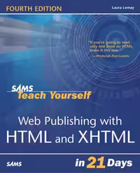 خرید و دانلود نسخه کامل کتاب Sams Teach Yourself Web Publishing with HTML &amp; XHTML in 21 Days (4th Edition)