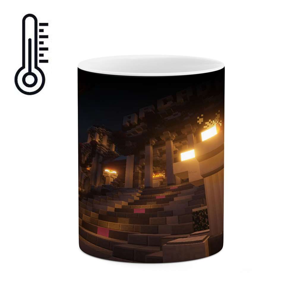 ماگ حرارتی کاکتی طرح ماینکرافت مدل mgh13026