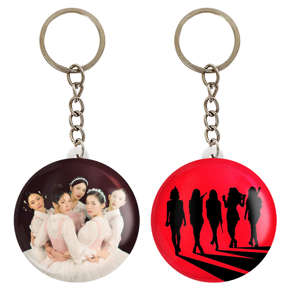 جاکلیدی خندالو مدل گروه رد ولوت Red Velvet کد 1968519696 مجموعه 2 عددی