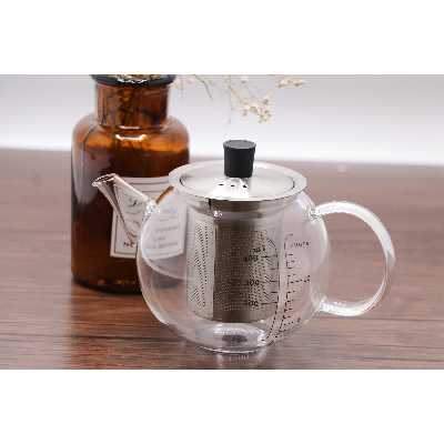 قوری در استیل بی.وی.کی مدل شفاف 400  کد 314313