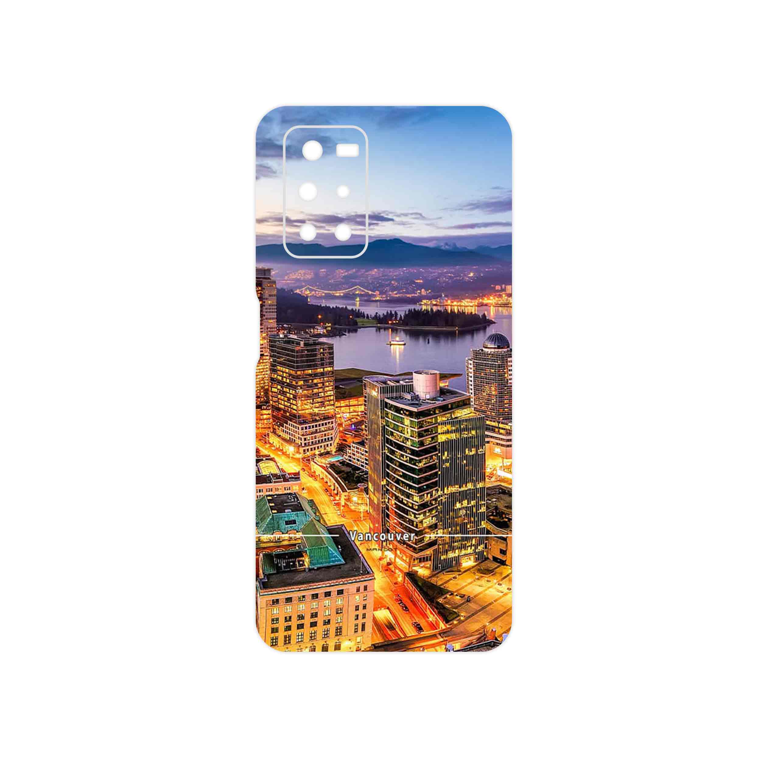 برچسب پوششی ماهوت مدل City of Vancouver مناسب برای گوشی موبایل شیائومی Redmi Note 11 4G