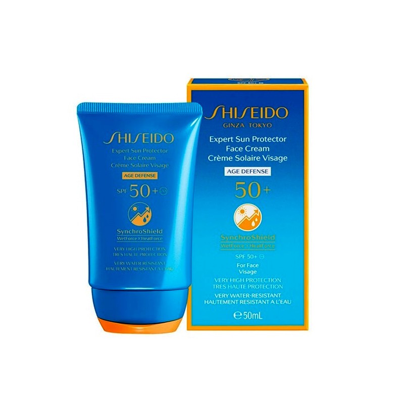 ضدآفتاب کرمی مدل Age Defense شیسیدو 50 میل