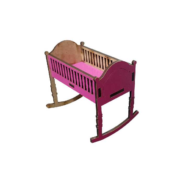 ماکت دکوری مدل تخت نوزاد کد70-6