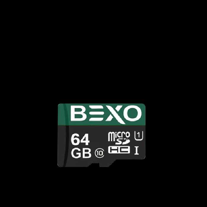 کارت حافظه MicroSD-ADP UHS-I U1 بکسو سرعت 80 مگابایت ظرفیت 64 گیگابایت