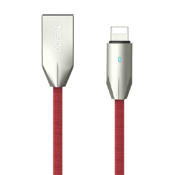 کابل تبدیل USB به لایتنینگ یسیدو مدل CA-23 طول 1.2 متر