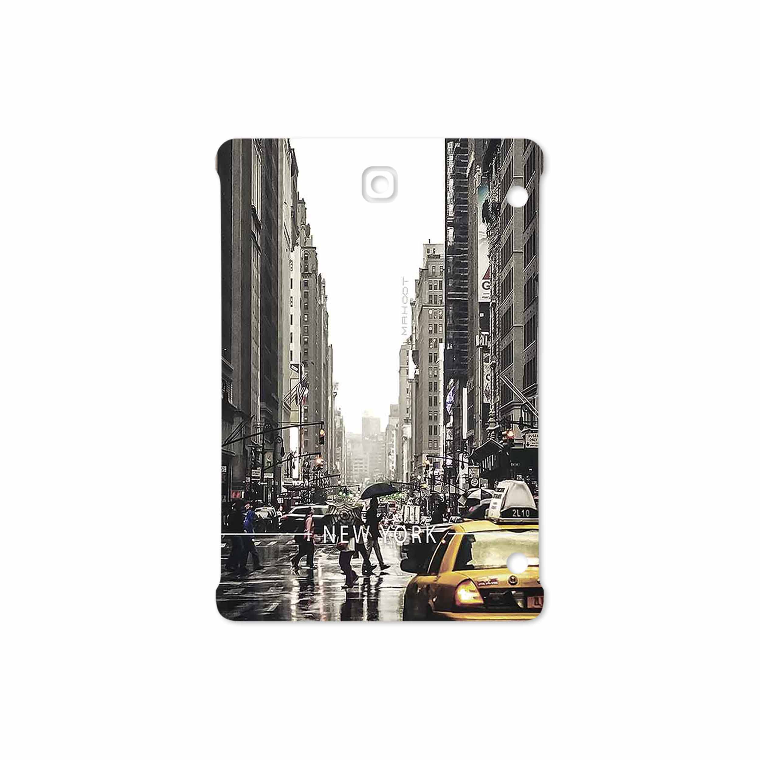 برچسب پوششی ماهوت مدل New York City مناسب برای تبلت سامسونگ Galaxy Tab S2 8.0 2015 T710