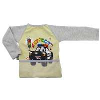 پیش بند لباسی آستین دار ماشین پلیس مادرکر  MotherCare