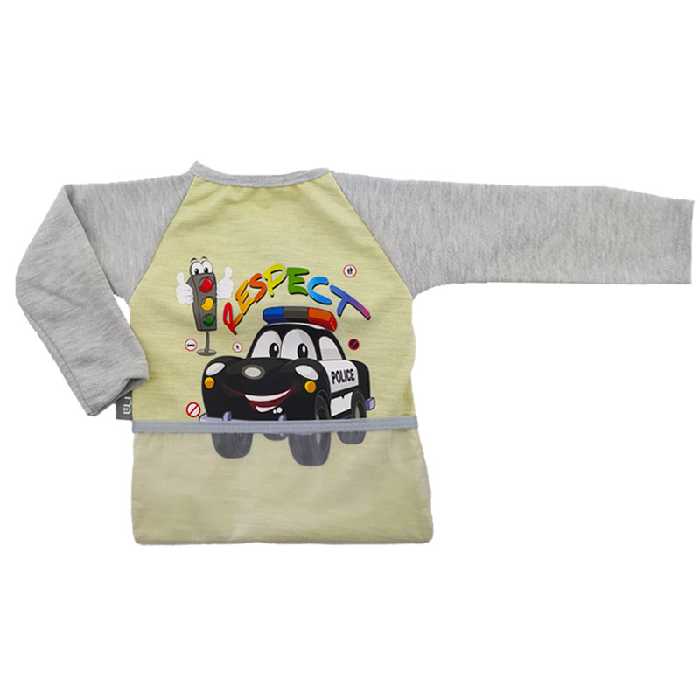 پیش بند لباسی آستین دار ماشین پلیس مادرکر  MotherCare