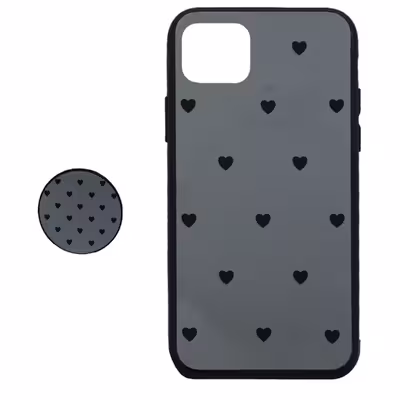 کاور طرح Heart مدل BH-01 مناسب برای گوشی موبایل اپل Iphone 11 Pro Maxبه همراه نگهدارنده