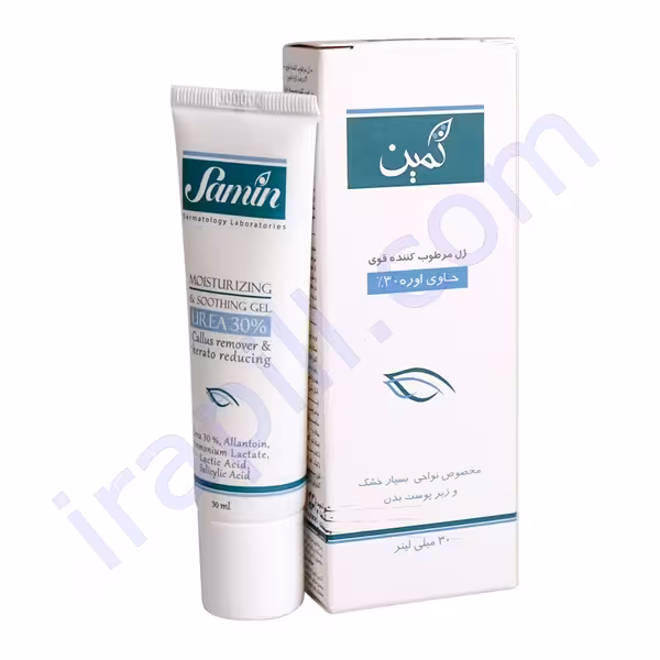 ژل مرطوب کننده قوی اوره 30 درصد ثمین 30 میلی لیتر