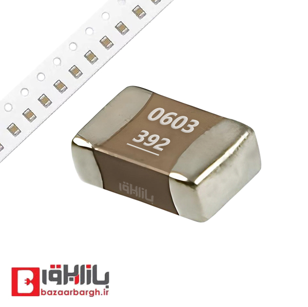 خازن 3.9 نانو فاراد SMD سایز 0603
