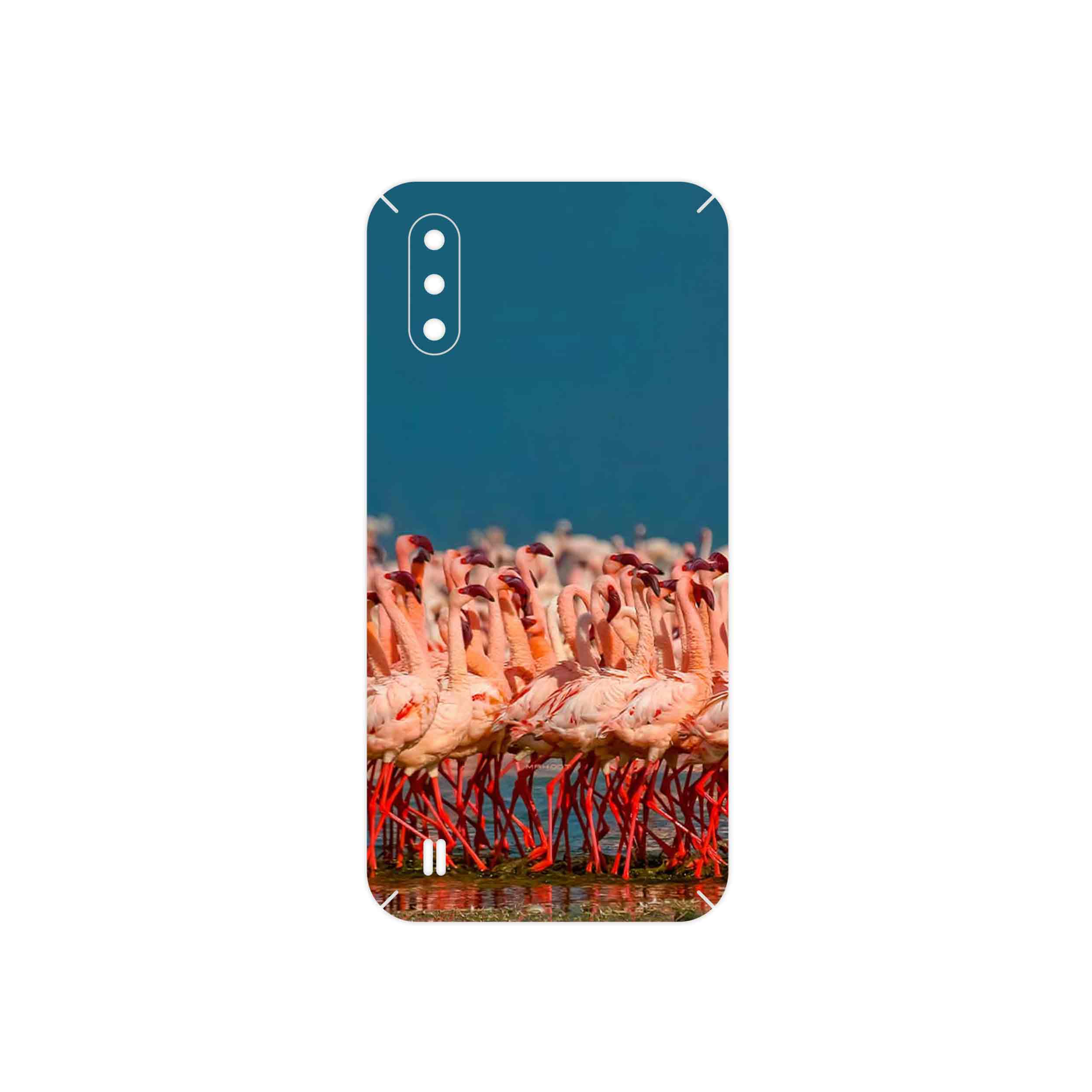 برچسب پوششی ماهوت مدل Flamingo مناسب برای گوشی موبایل سامسونگ Galaxy M01