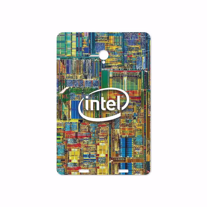 برچسب پوششی ماهوت مدل Intel Brand مناسب برای تبلت وریکو Unipad