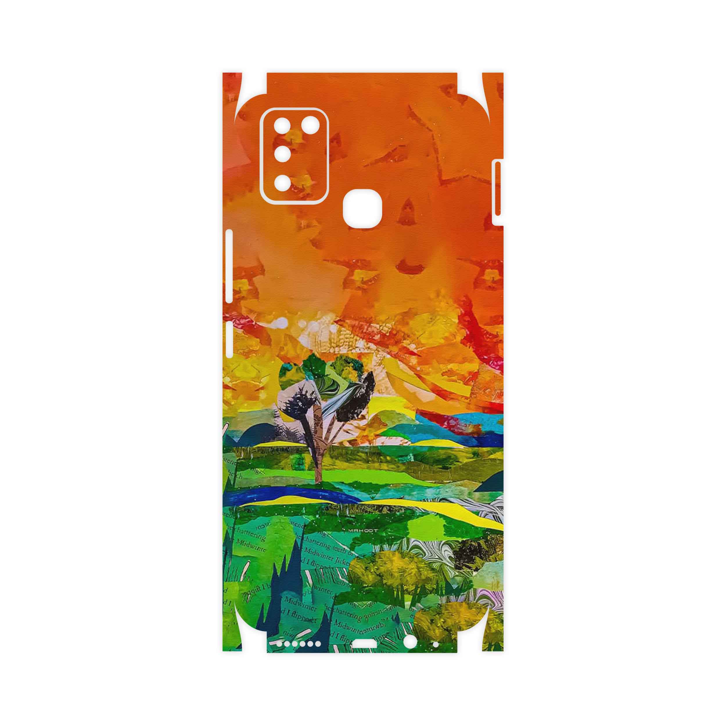 برچسب پوششی ماهوت مدل Collage of Painting-FullSkin مناسب برای گوشی موبایل اینفینیکس Smart 6 X657B