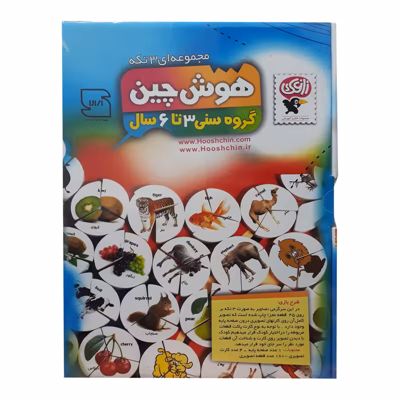 بازی آموزشی زاغک مدل هوش چین 03 کد 017 | چاوه