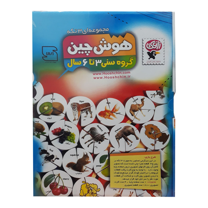 بازی آموزشی زاغک مدل هوش چین 03 کد 017 | چاوه