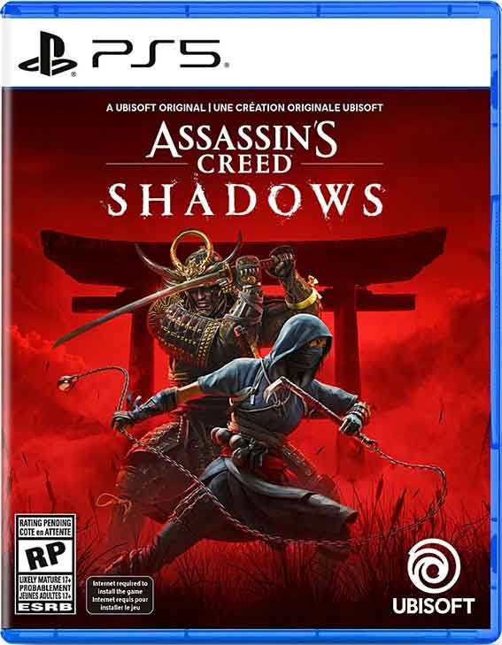 دیسک بازی Assassin’s Creed Shadow Ps5 کارکرده استوک