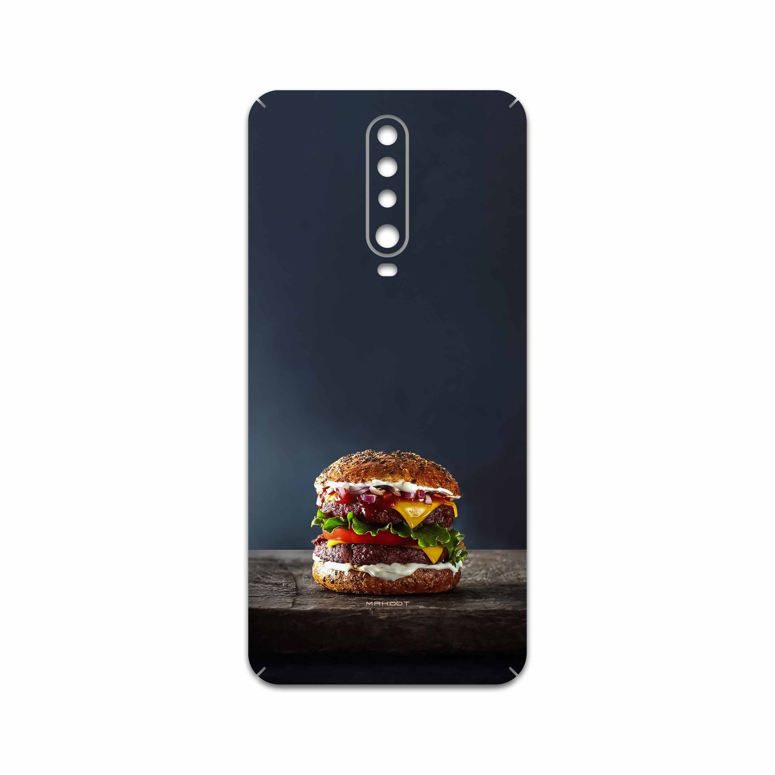 برچسب پوششی ماهوت مدل Hamburger مناسب برای گوشی موبایل شیائومی Redmi K30