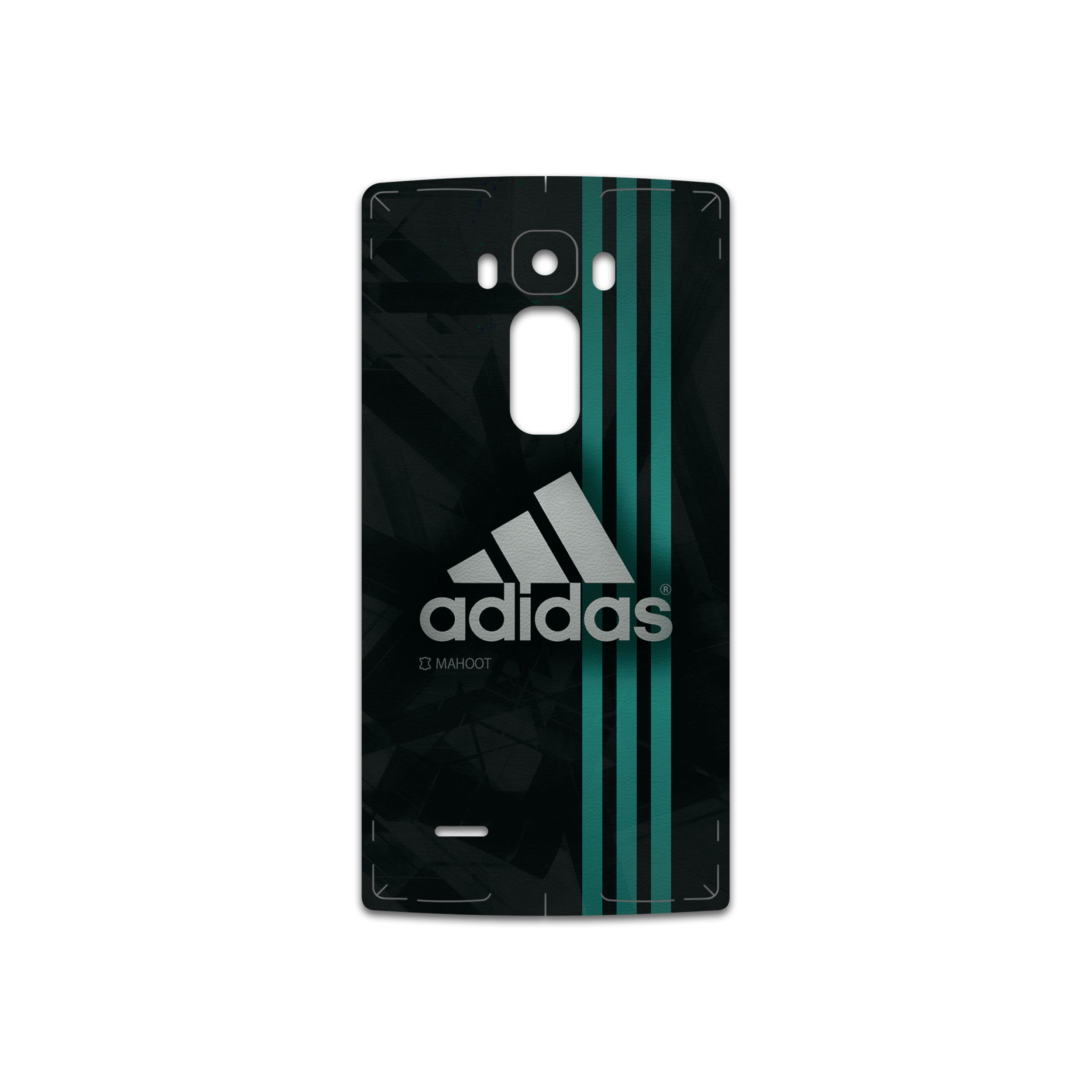 برچسب پوششی ماهوت مدل dds مناسب برای گوشی موبایل ال جی G Flex 2