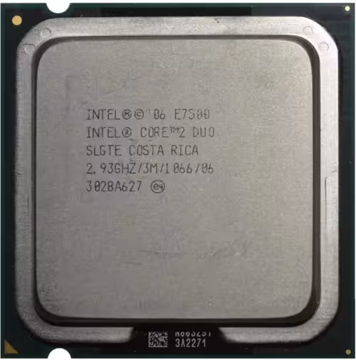 سی پی یو INTEL E7500 سوکت 775